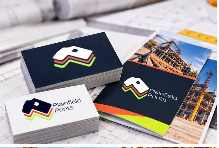 Business cards and brochures